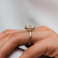 7.10 Ct Marquise Cut Moissanite Ring