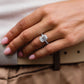 5 Ct Emerald Cut Moissanite Engagement Ring