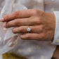 2 Ct Round Cut Moissanite Ring