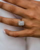 3 Ct Radiant Cut Moissanite Engagement Ring