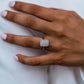 3 Ct Radiant Cut Moissanite Engagement Ring