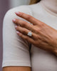 4.40 Ct Radiant Cut Moissanite Engagement Ring