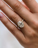 Old Mine 4.70 Ct Oval Cut Moissanite Engagement Ring