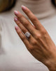 4.40 Ct Radiant Cut Moissanite Engagement Ring