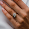 4.50 Ct Cushion Cut Moissanite Ring