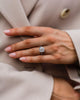 4.65 Ct Cushion Cut Moissanite Ring