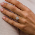 5.30 Ct Radiant Cut Moissanite Ring
