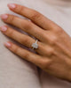 5.30 Ct Radiant Cut Moissanite Ring