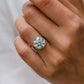 6 Ct Round Brilliant Cut Moissanite Ring