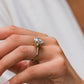 6 Ct Round Brilliant Cut Moissanite Ring