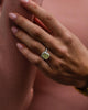 6 Ct Canary Yellow Cushion Moissanite Ring