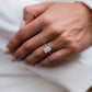 3 Ct Radiant Cut Moissanite Ring