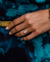 2.50 Ct Oval Cut Moissanite Ring