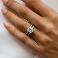 3 Ct Cushion Cut Moissanite Engagement Ring