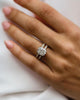3 Ct Cushion Cut Moissanite Engagement Ring