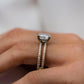 3 Ct Cushion Cut Moissanite Engagement Ring