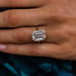 7.10 Ct Emerald Cut Moissanite Engagement Ring