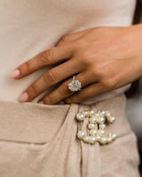3.50 Ct Emerald Cut Moissanite Engagement Ring