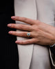 3.80 Ct Emerald Cut Moissanite Engagement Ring