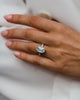 5 Ct Emerald Cut Moissanite Engagement Ring