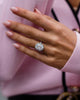 5.35 Ct Cushion Cut Moissanite Ring