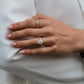 3.50 Ct Elongated Pear Cut Moissanite Ring