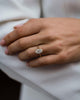 3 Ct Oval Cut Moissanite Engagement Ring