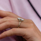 2.50 Ct Oval Cut Moissanite Ring