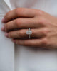3.60 Ct Radiant Cut Moissanite Ring