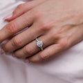 2.50 Ct Round Brilliant Cut Moissanite Ring