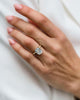 3.45 Ct Cushion Cut Moissanite Engagement Ring