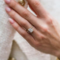 2.50 Ct Radiant Cut Moissanite Ring