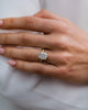 4.55 Ct Cushion Cut Moissanite Engagement Ring