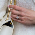 3 Ct Cushion Cut Moissanite Engagement Ring