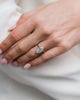 4Ct Marquise Cut Moissanite Engagement Ring
