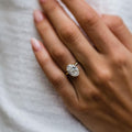 4.70 Ct Oval Cut Moissanite Engagement Ring