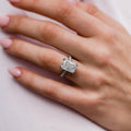 5 Ct Radiant Cut Moissanite Ring