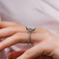 8 Ct Radiant Cut Moissanite Engagement Ring