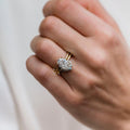 2.50 Ct Oval Cut Moissanite Ring
