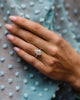5 Ct Elongated Pear Cut Moissanite Ring
