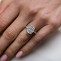 5.35 Ct Cushion Cut Moissanite Ring