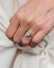 3 Ct Oval Cut Moissanite Ring