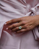 Old Mine 8.45 Ct Emerald Cut Moissanite Ring