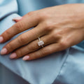 2.50 Ct Radiant Cut Moissanite Ring