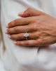 4.70 Ct Oval Cut Moissanite Engagement Ring