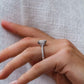 5 Ct Cushion Cut Moissanite Engagement Ring