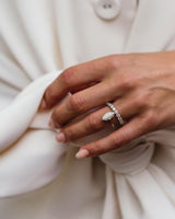 3 Ct Marquise Cut Moissanite Engagement Ring