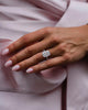 8 Ct Radiant Cut Moissanite Engagement Ring