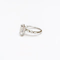 4 Ct Marquise Cut Moissanite Engagement Ring