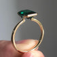 2 CT Emerald Cut Engagement Ring, Moissanite Emerald Cut Ring